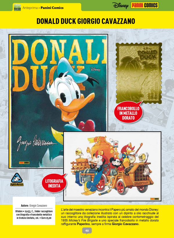 Donald Duck Giorgio Cavazzano 