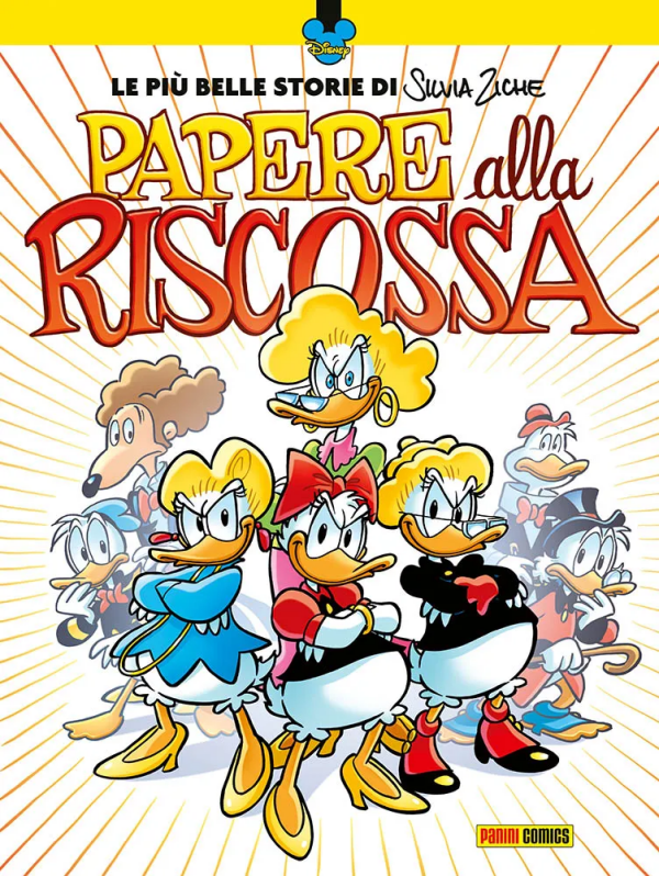 Papere Alla Riscossa + Litografia Humour Collection 13