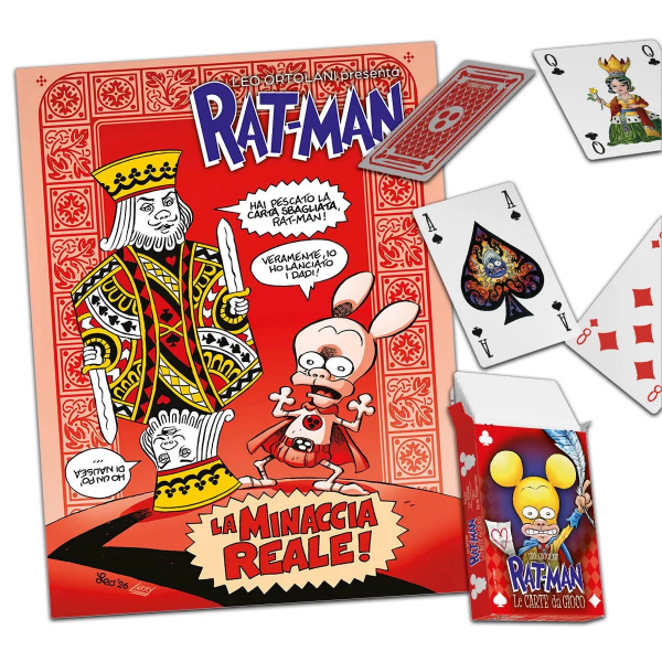 Rat-Man La Minaccia Reale Le Carte Da Gioco (Mazzo Rosso)