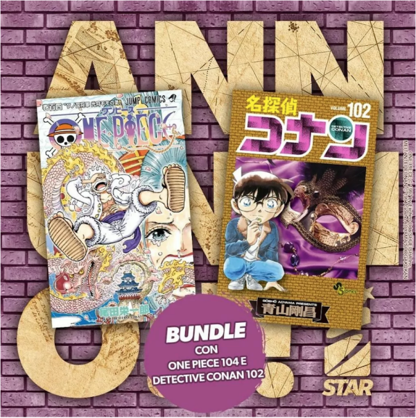 Bundle One Piece 104 + Detective Conan 102 Con Libretto Speciale 