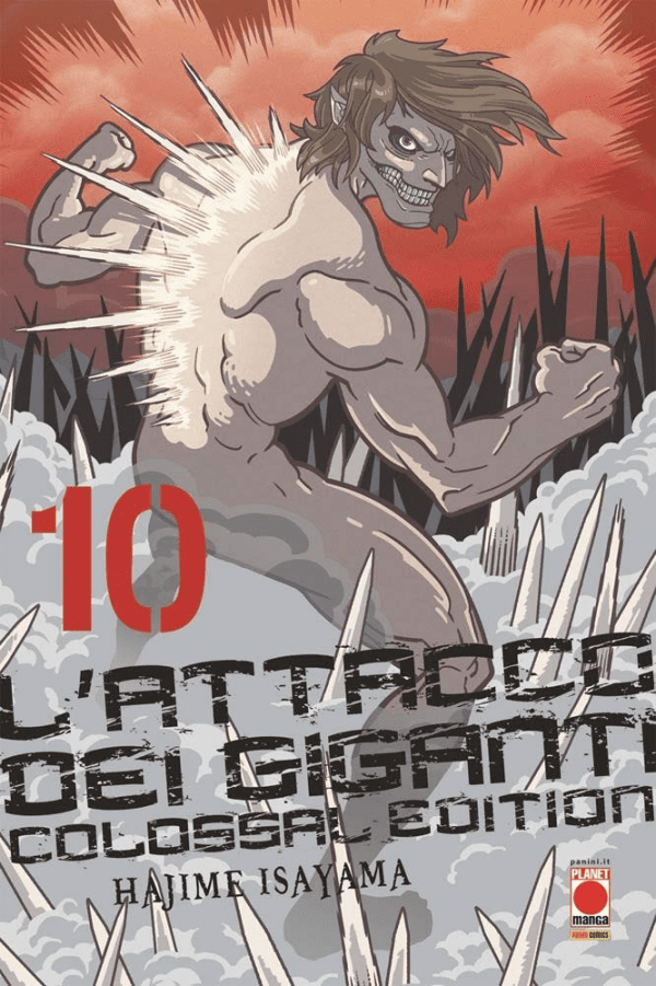 L'Attacco Dei Giganti Colossal Edition 10