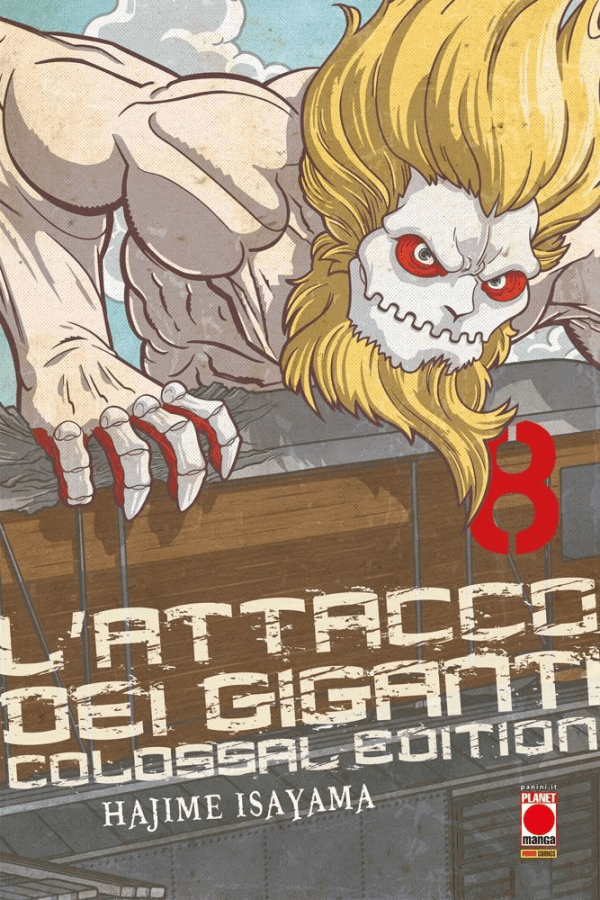 L'Attacco Dei Giganti Colossal Edition 8