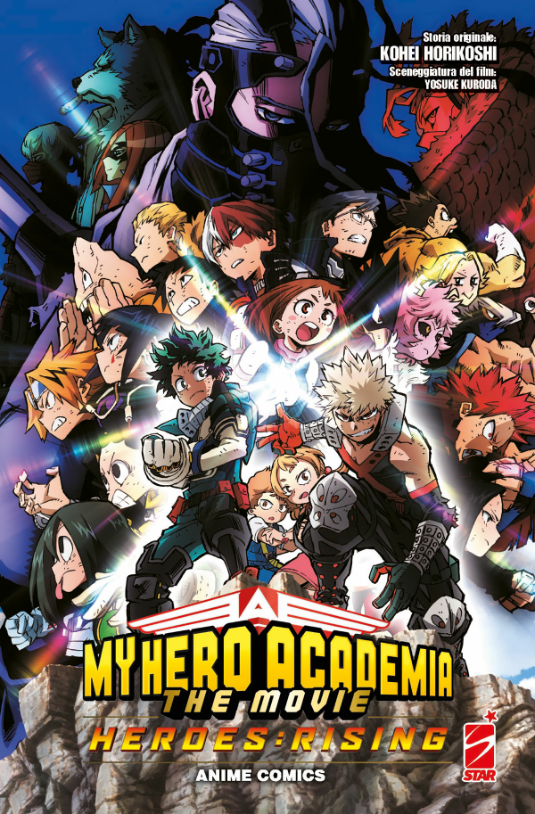 My Hero Academia The Movie Heroes:Rising Anime Comics