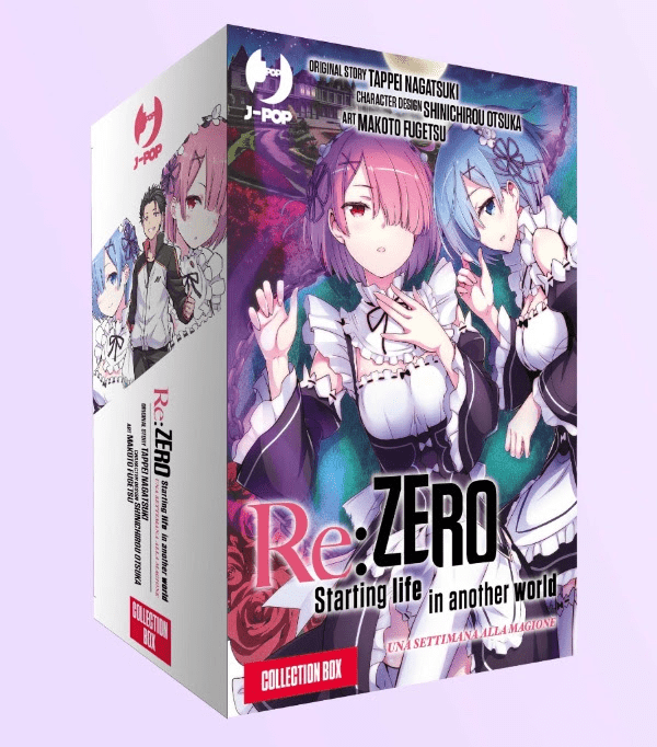 Re:Zero Stagione II Una Settimana Alla Magione Box Vol.1-5
