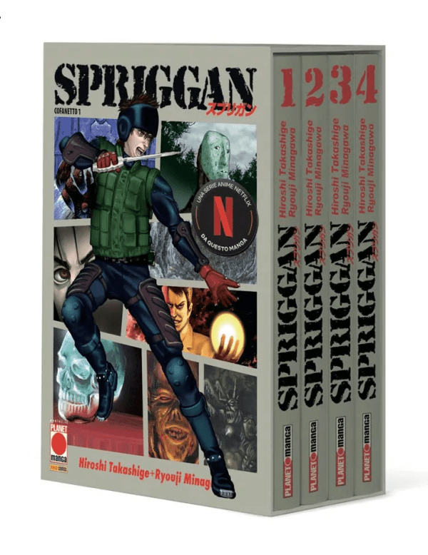 Spriggan Cofanetto 1 Vol.1-4