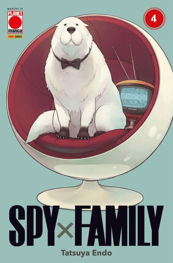 Spy X Family 4 + Cartolina