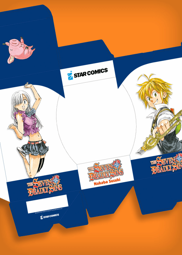 The Seven Deadly Sins Collection Box Vuoto 2 Vol.7-12