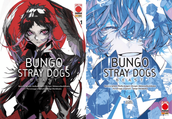 Bungo Stray Dogs Beast Serie Completa Vol.1-4