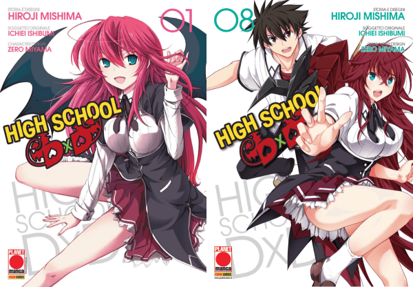 High School DxD Blocco Vol.1-8