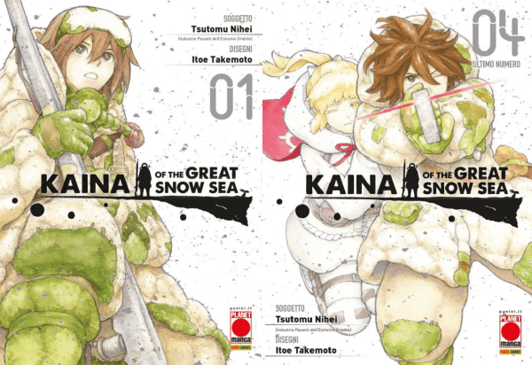 Kaina Of The Great Snow Sea Serie Completa Vol.1-4