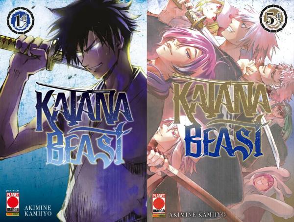 Katana Beast Serie Completa Vol.1-5
