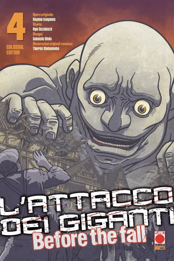 L'Attacco Dei Giganti Before The Fall Colossal Edition