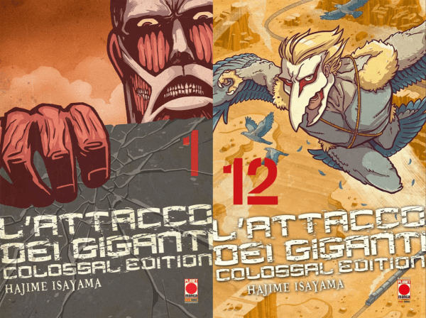 L'attacco Dei Giganti Colossal Edition Serie Completa Vol.1-12