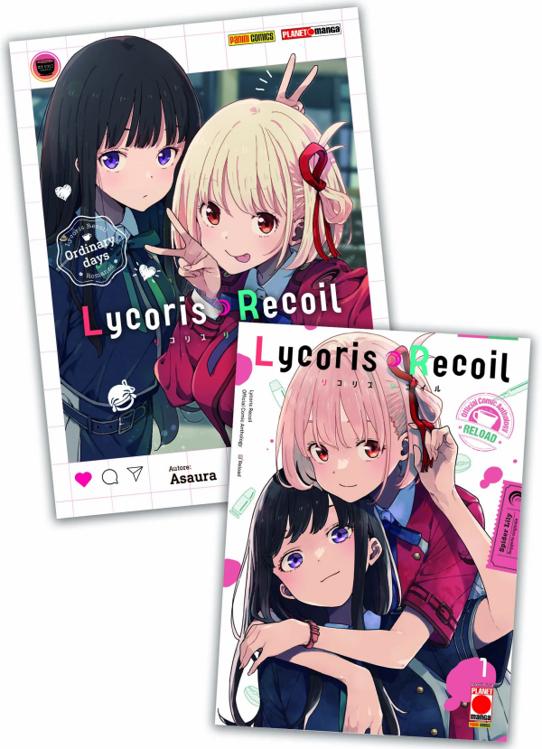 Lycoris Recoil Ordinary Days + Lycoris Recoil Reload 1 Bundle 