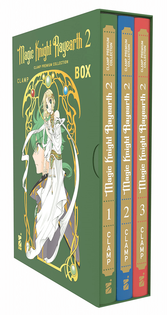 Magic Knight Rayearth 2 Clamp Premium Collection Box