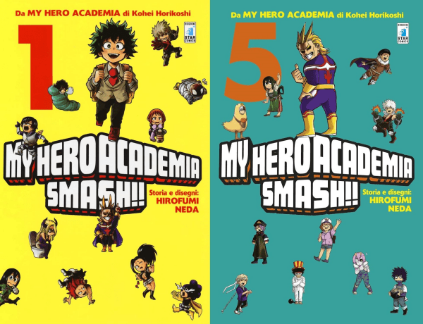 My Hero Academia Smash!! Serie Completa Vol.1-5