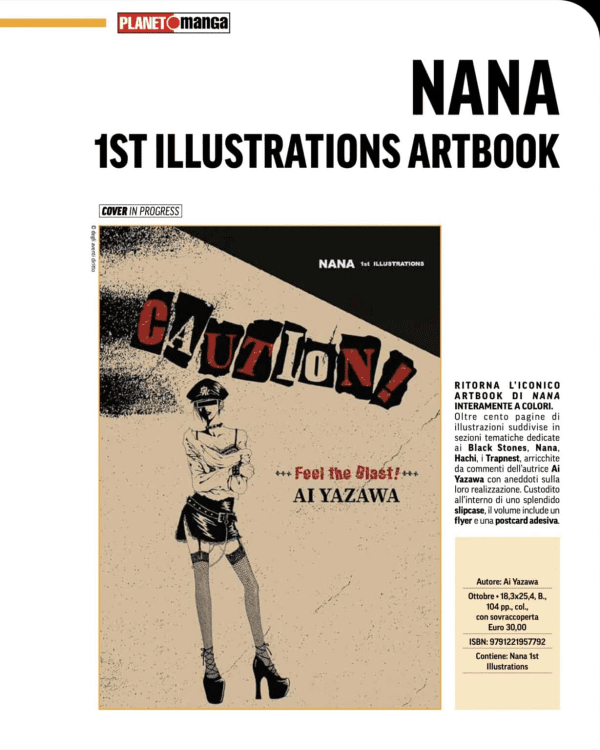 Nana 1st Illustrations Artbook