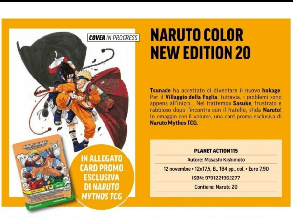 Naruto Color New Edition 20 + Gadget