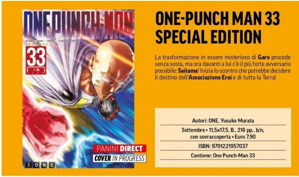 One-Punch Man 33 Special Edition