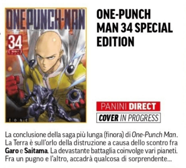One-Punch Man 34 Special Edition
