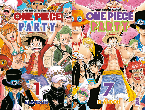 One Piece Party Serie Completa Vol.1-7