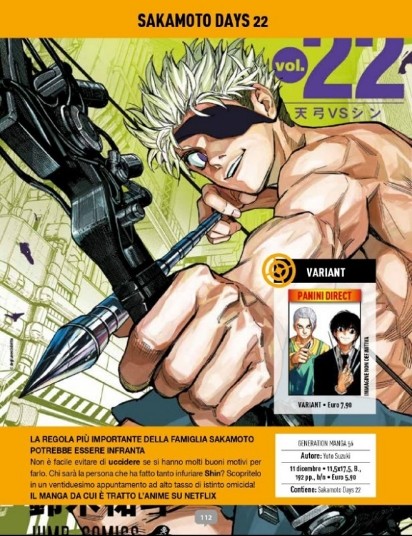 Sakamoto Days 22 