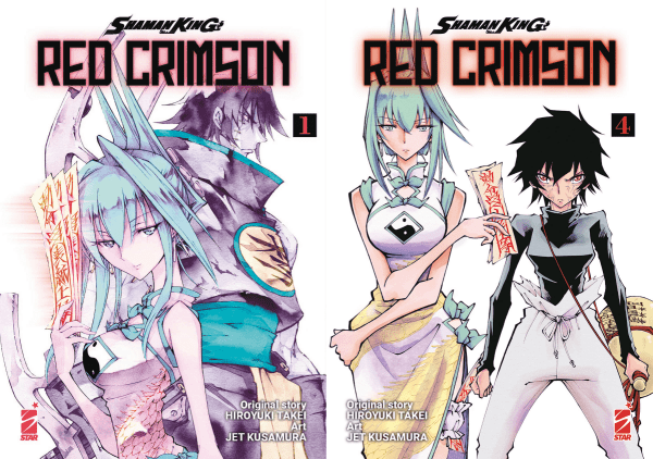 Shaman King Red Crimson Serie Completa Vol.1-4