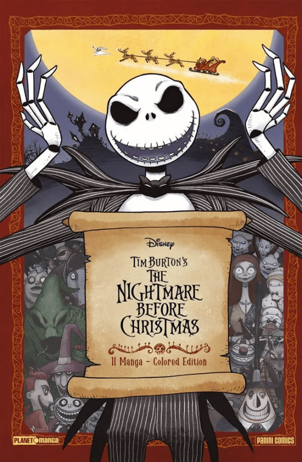 The Nightmare Before Christmas Il Manga Colored Edition