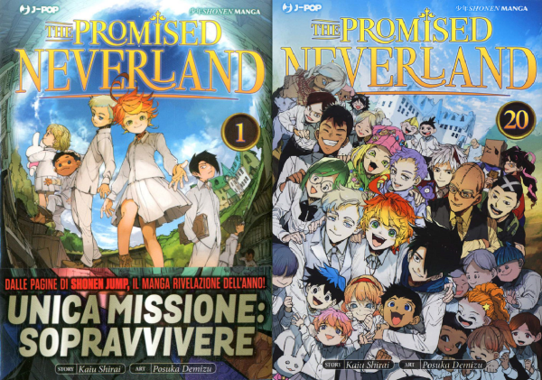 The Promised Neverland Serie Completa Vol.1-20 + The Promised Neverland Short Stories