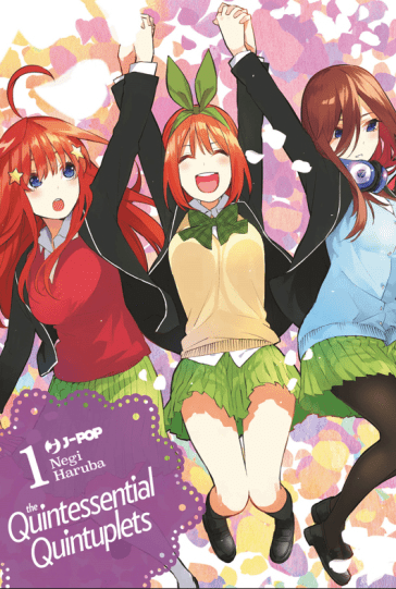 The Quintessential Quintuplets 1 Variant Cover