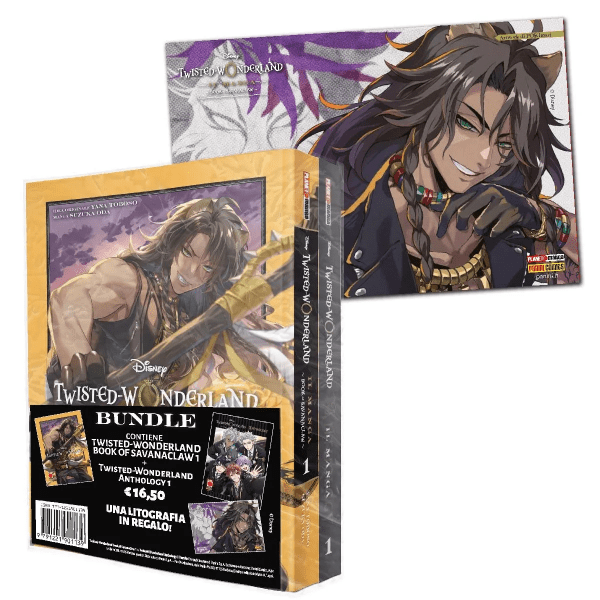Twisted Wonderland Anthology Il Manga 1 + Twisted Wonderland Book Of Savanaclaw Il Manga 1 Bundle
