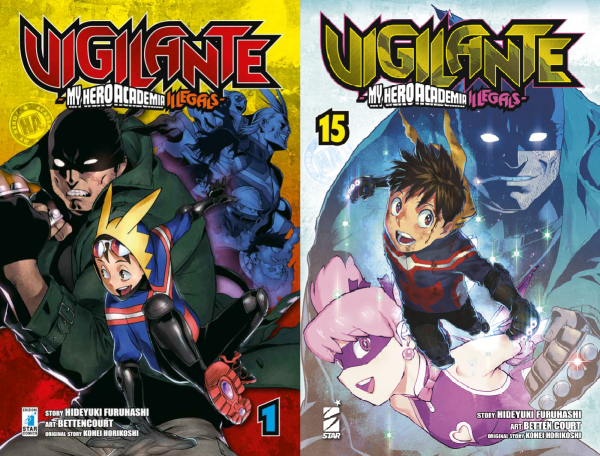 Vigilante My Hero Academia Illegals Serie Completa Vol.1-15