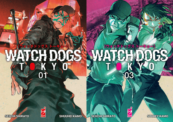 Watch Dogs Tokyo Serie Completa Vol.1-3